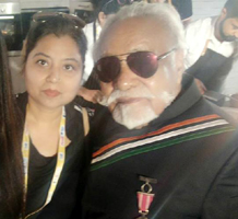 Chef Manisha with celebrity chef
